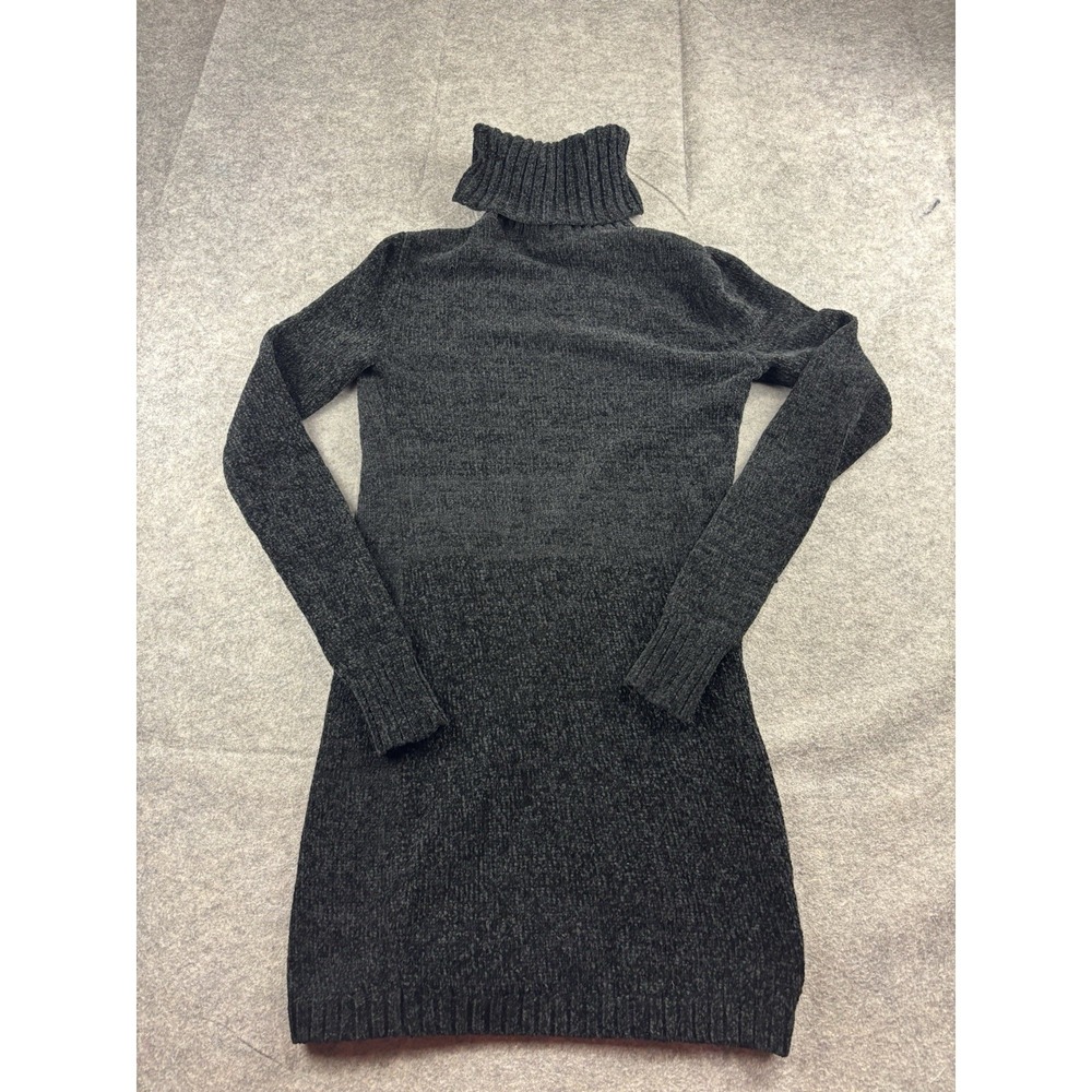 Lovers & Friends Women's S Mini Turtleneck Sweater Dress Black Capsule Classy